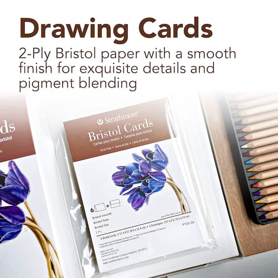 Strathmore® 400 Series Bristol Cards & Envelopes Set